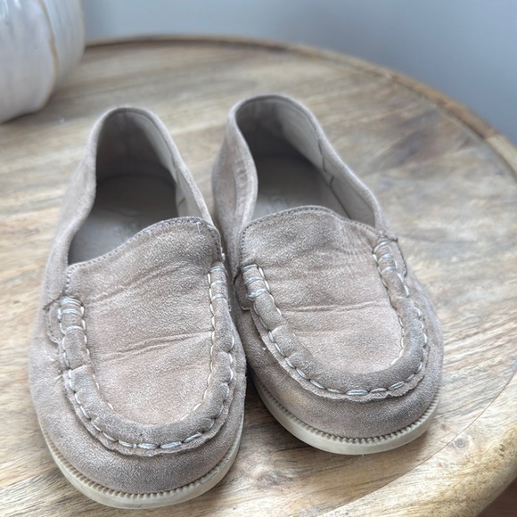 J. Crew Factory Other - Kids Suede Loafers - Beige